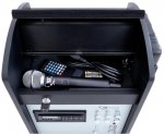 TLS M200 Funk abschließbares Fach mit AUX IN, USB CHarge Anschlüssen (Zoom)