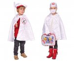 Betzold Kinder-Kostüme-Set 2, 13-tlg. Koch und Krankenschwester (Zoom)