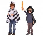 Betzold Kinder-Kostüme-Set 2, 13-tlg. Sträfling und Räuber (Zoom)