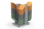 Mobiler Sitz-Tisch Trolley (ohne Sitz-Tische) (Zoom)