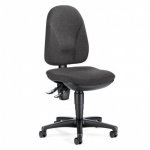 deskin Bürodrehstuhl COMFORT ACTIVE Anthrazit ohne Armlehnen (Zoom)