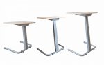 Eromesmarko Opta Sitz/Steh-Tisch höhenverstellbar mit Gasdruckfeder von 69-110 cm (Zoom)