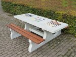 HeBlad Multi-Spieltisch Beton Deluxe Beton Natur (Zoom)