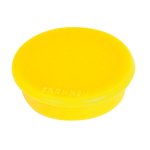 Franken Haftmagnete, 24 mm Ø (10) gelb (Zoom)