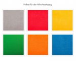 progescha Kindersofa Kindersessel Nostalgie Lieferbare Farben für den Mikrofaserbezug (Zoom)