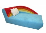 Kinder-Motiv-Sofa Regenbogen (Zoom)