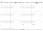 F&L Klassenbuch Komplett, PVC-frei Wochenübersicht (Zoom)