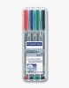 Staedtler Overhead Marker, non-permanent, 4er