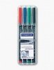 Staedtler Overhead Marker, permanent, 4er