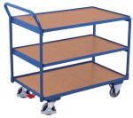 VARIOfit Tischwagen mit 3 Ebenen