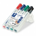Staedtler Lumocolor® Whiteboard-Marker 351, 4er durchdachte Aufbewahrungsbox (Zoom)