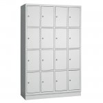 Orgami Schließfachschrank SFD, Höhe 195 cm, Fachhöhe 44,5 cm 16 Fächer, Fachbreite 30 cm (Zoom)