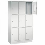 Orgami Schließfachschrank SFD, Höhe 195 cm, Fachhöhe 59 cm 9 Fächer, 40 cm breit (Zoom)