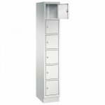 Orgami Schließfachschrank SFD, Höhe 195 cm, Fachhöhe 30,5 cm 6 Fächer, 30 cm breit (Zoom)