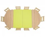 Betzold Baccus Rechteck-Tisch, Breite: 120 cm von oben 1 (Zoom)