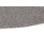 Betzold Kurzflor-Teppich, rund Grauer Teppich Detail  (Zoom)