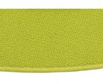Betzold Kurzflor-Teppich, rund Grüner Teppich Detail (Zoom)