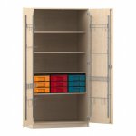 Flexeo Musikschrank, 9 kleine Boxen