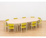 Betzold Möbel-Set Kusuma, 14-tlg. Möbel-Set mit Sitze/Lehne grün (Zoom)