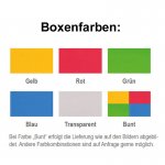 Flexeo Regal, 3 Reihen, 24 kleine Boxen Farben für die Schubladen-Boxen (Zoom)