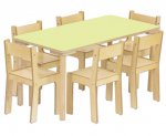 Betzold Baccus mit Rechtecktisch, 7-tlg.