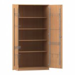 Flexeo Musikschrank, Breite 94,4 cm Buche dunkel (Zoom)