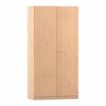 Flexeo Garagenschrank, 3 Fächer, 1 Transportwagen  (Zoom)