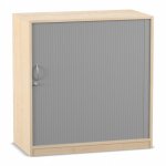 Flexeo Rollladenschrank, 2 Fächer geschlossen (Zoom)