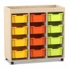 Flexeo Regal PRO, 3 Reihen, 12 ...