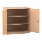 Flexeo Unterschrank, 3 Fächer, Breite 94,4 cm Buche hell (Zoom)