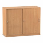 Flexeo Schiebetürenschrank, 4 Fächer, Mittelwand, Breite 126,4 cm  (Zoom)