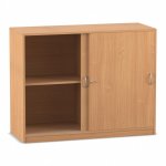 Flexeo Schiebetürenschrank, 4 Fächer, Mittelwand, Breite 126,4 cm  (Zoom)