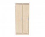 Flexeo Garderobenschrank Armadio, 2 Tren, mit Fachbden, Hhe 154,8 cm