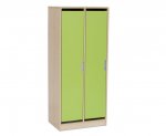 Flexeo Garderobenschrank Armadio, 2 Türen, mit Fachböden, Höhe 154,8 cm Weitere Dekore auf Anfrage (Zoom)