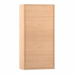 Flexeo Schrank, 10 Fächer, 2 verglaste Drehtüren, Mittelwand, Breite 94,4 cm Rückseite (Zoom)