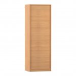 Flexeo Schrank, 3 Hängerregister, 3 Fächer, Breite 64,1 cm Buche dunkel Rückseite  (Zoom)