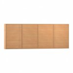 Flexeo Bibliotheksregal Herkules, hoch, Breite 505,6 cm Buche dunkel Rückseite  (Zoom)