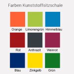 Conen Höhenverstellbarer Drehstuhl mit Kunststoffsitzschale lieferbare Farben für die Sitzschale (Zoom)