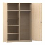 Flexeo Garderobenschrank mit einer Garderobe und 6 Fchern