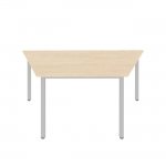 Conen Trapeztisch mit Quadratrohrgestell