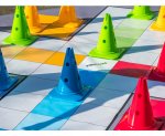 Betzold XXL-Outdoor-Ludo Spiel Detail  (Zoom)