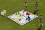 Betzold XXL-Outdoor-Ludo klassisches Gesellschaftsspiel in XXL Version (Zoom)