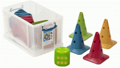Betzold XXL-Outdoor-Hütchenspiel inkl. Aufbewahrungsbox (Zoom)