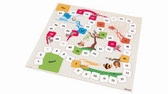 Betzold XXL-Outdoor-Leiterspiel Tier Rallye witterungsbeständige Spielplane (Zoom)