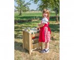 Betzold Backofen/Herd Outdoor-Spielküche Spielküche in Aktion  (Zoom)