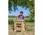 Betzold Backofen/Herd Outdoor-Spielküche Spielküche in Aktion  (Zoom)
