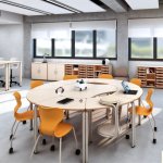 Mirplay Hexa kombinierbar mit weiteren Tischen dieser Art (Zoom)