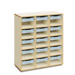 Mirplay Regal Annie mit flachen Boxen Regal Annie mit flachen Boxen in hellblau (Zoom)