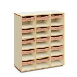 Mirplay Regal Annie mit flachen Boxen Regal Annie mit flachen Boxen in terracotta (Zoom)