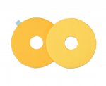 Betzold Mobiler Kissenwagen mit Donut-Kissen Variante: 32 Donut-Kissen - gelb (Zoom)